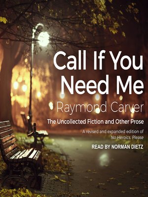 cover image of Call If You Need Me